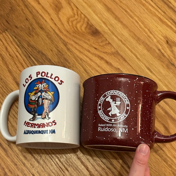Los Pollos Hermanos and Cornerstone Cafe Mugs - Picture 1 of 1